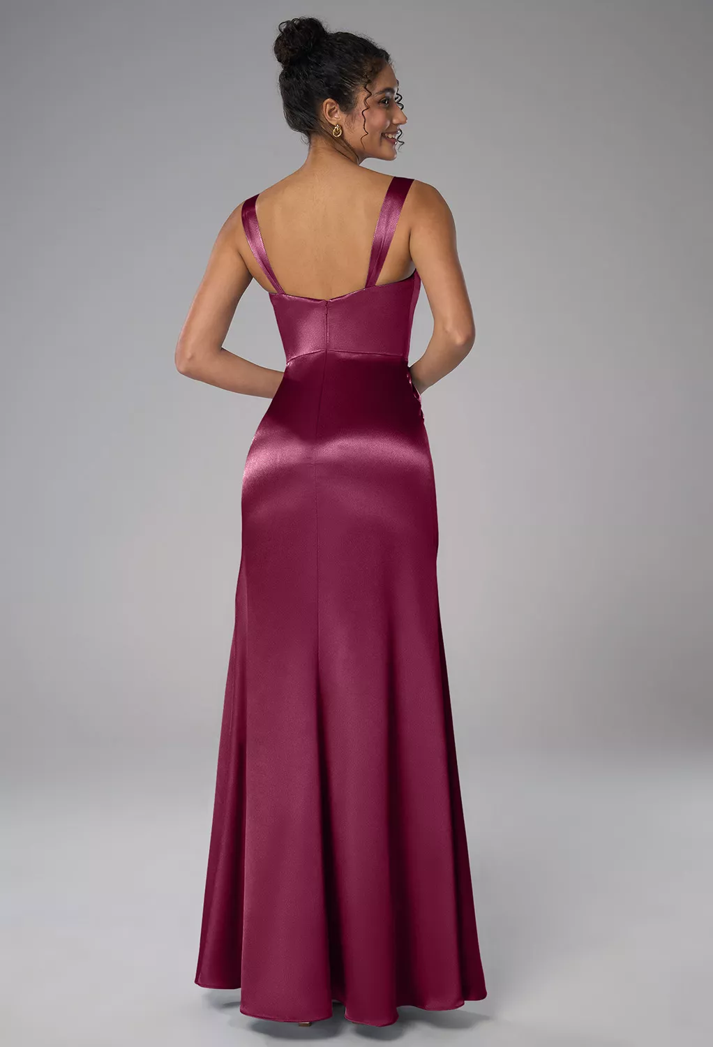 AW Bridie Burgundy  Beach Wedding Guest Dresses